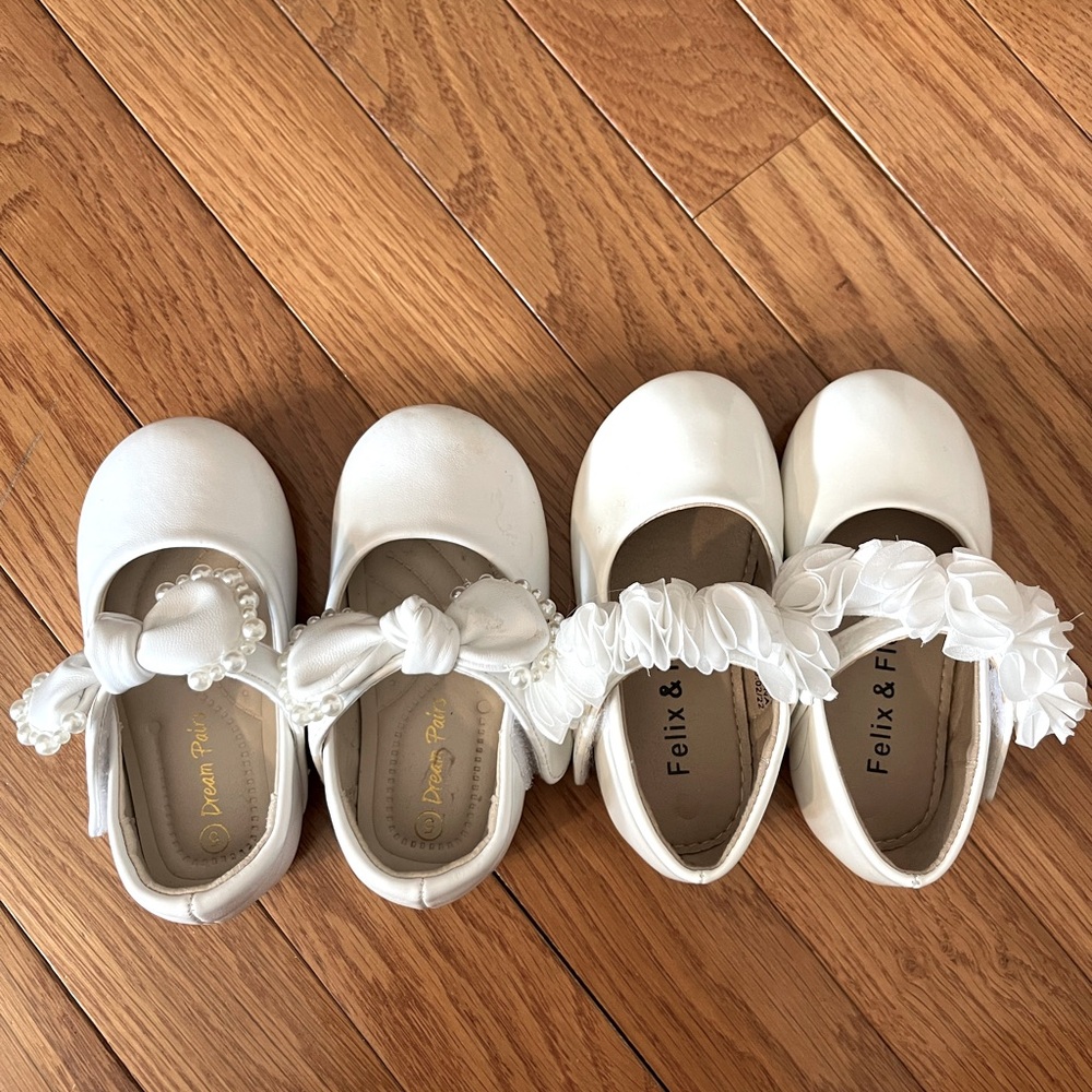Size 5 toddler formal shoe bundle
